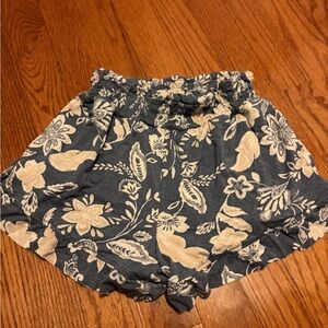 Girls Floral Shorts